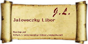 Jaloveczky Libor névjegykártya
